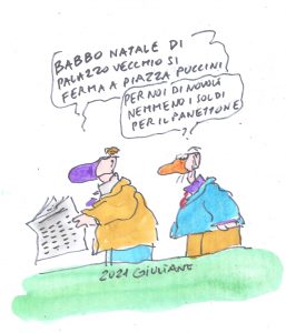 babbo natale si ferma a p.za puccini